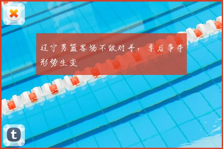 辽宁男篮客场不敌对手,季后争夺形势生变