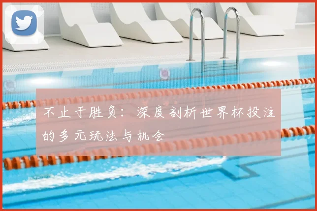 不止于胜负：深度剖析世界杯投注的多元玩法与机会